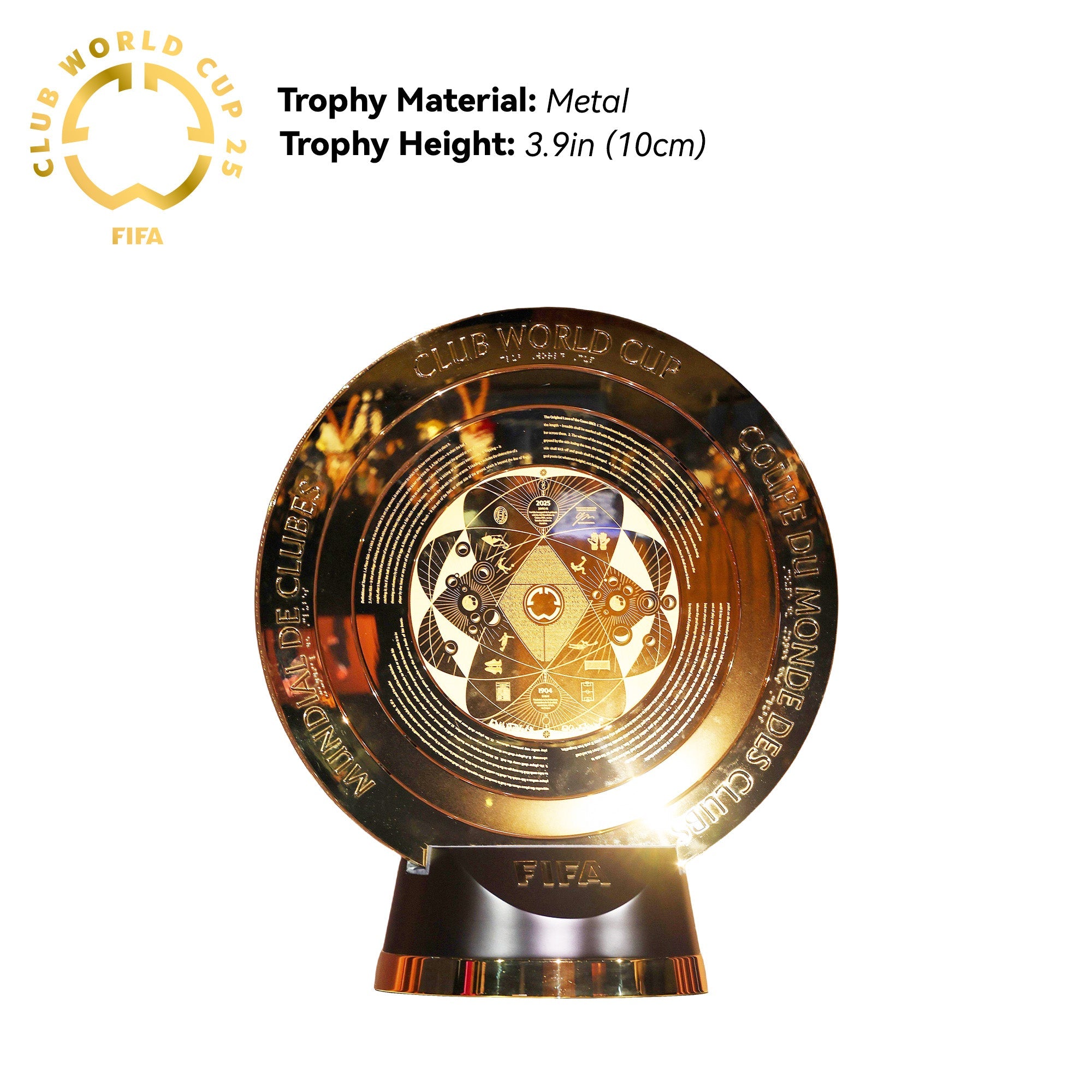 Al Ain FC 2025 FIFA Club World Cup Trophy Display Case