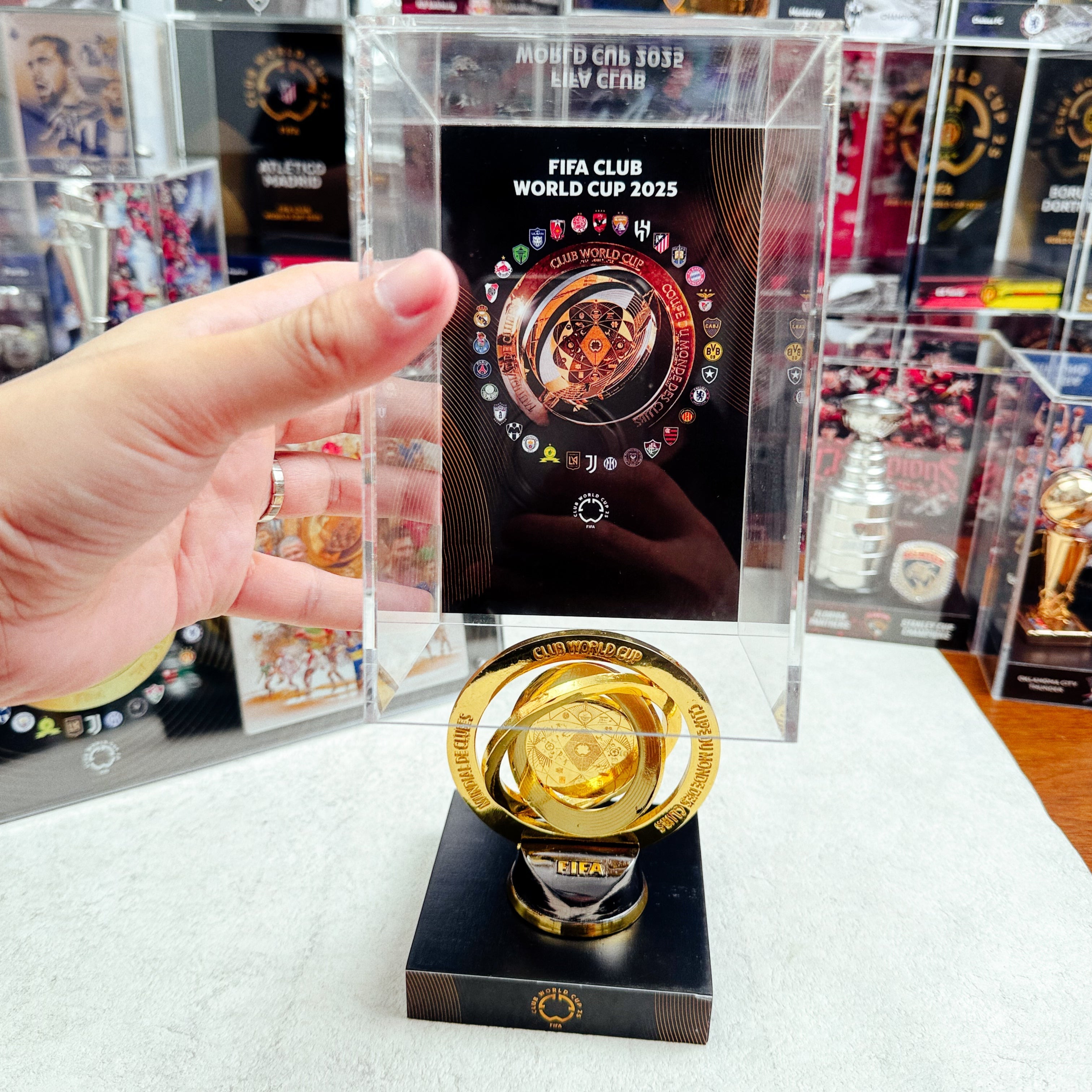 2025 FIFA Club World Cup Trophy Display Case